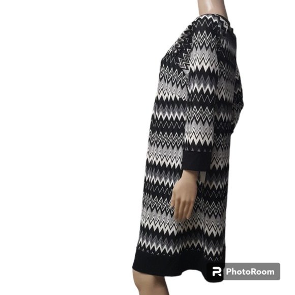 Sweater Dress Aztec Southwest Lightweight XL New - Picture 5 of 6